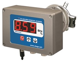 refractometer, Brix, in-line, PLC