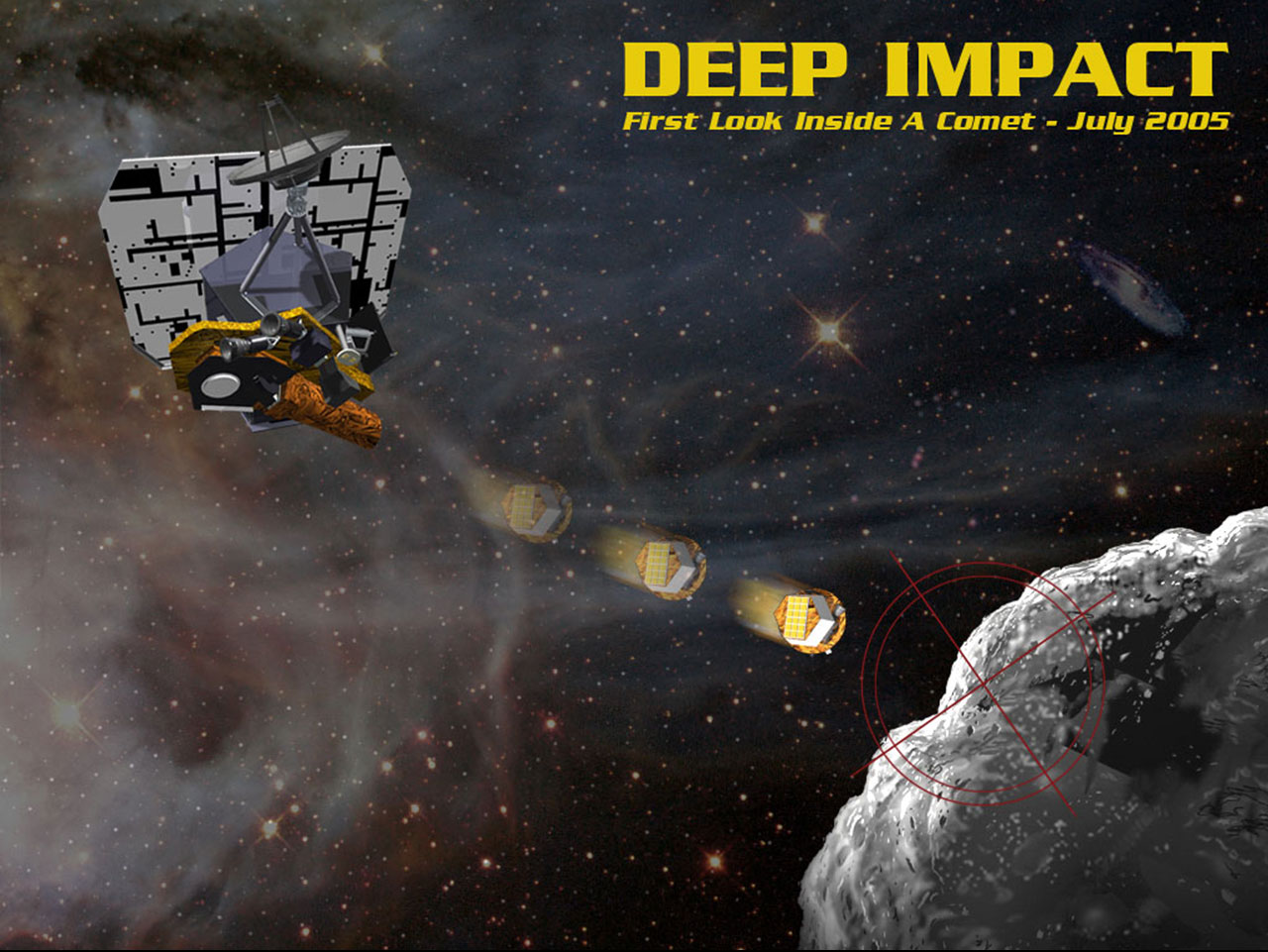 NASA's UMD-Led Deep Impact Missions End, Leave Bright Comet Tale