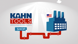 A still image from the Kahn Tools' produced animated video promo.