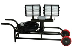 Larson Electronics Releases Portable 600 Watt High Output LED Light Cart for Temporary Lighting