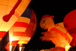 Special Shape balloons are always a delight at the Albuquerque International Balloon Fiesta. Photo by Raymond Watt.