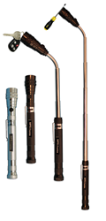 telescoping magnetic flashlight
