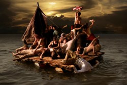 Generic Art Solutions: The Raft, 2010 at Mindy Solomon Gallery, Miami. Art Opening October 16, 2013.
