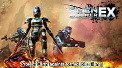Alien Shooter Ex offers a expansive 3D world with 25 stages.