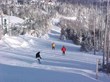 Skiers riding the slopes at the Gatlinburg attraction