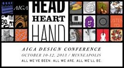 AIGA Head Heart Hand Logo