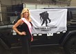 Carla Gonzalez supports the Wounded Warriors Foundation during the 65th Annual PrimeTime Emmy Awards weekend