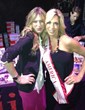 Carla Gonzalez and Actress Jess Macallan of the hit TV show "Mistresses" support the Wounded Warriors Foundation