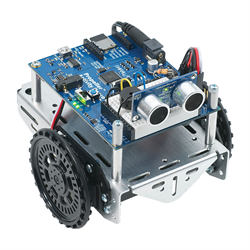 Mulitcore Propeller ActivityBot with breadboard and programmable circuits by Parallax