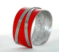 Ferrari Stradale Cuff by Christi Schimpke (Minabea Jewelry)