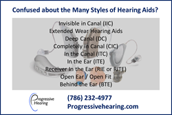 Hearing Aid Model List from Progressive Hearing of North Miami FL