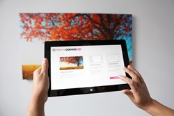Print to canvas from the new Fresh Paint app