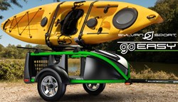SylvanSport GO Easy towing a kayak