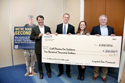 Cell Phones For Soldiers, Capital One, Support Troops