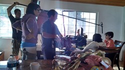 Director Sydney Freeland, Debrianna Mansini, Mark Sivertsen and MorningStar