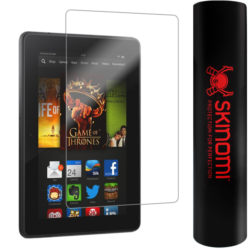 Skinomi To Design Screen And Skin Protectors For Amazons New Kindle Fire HDX Models