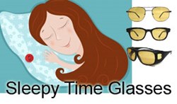 Sleepy Time blue blocking glasses