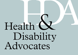 Health & Disability Advocates' Logo