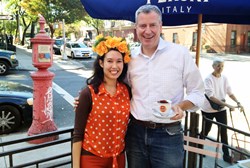 Dolce Vite Chocolatto Thick Dark Italian Hot Chocolate Cocoa NYC Vegan No GMO Tohm Lev The Young Entrepreneur Bill de Blasio