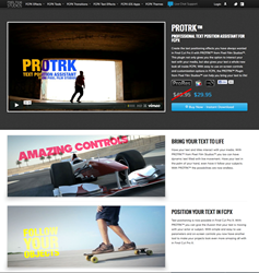 FCPX Text Plugin - Final Cut Pro X Title Effect - Pixel Film Studios - Tracking - PROTRK