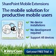 KWizCom Presents the Only Customizable SharePoint Mobile Solution with...