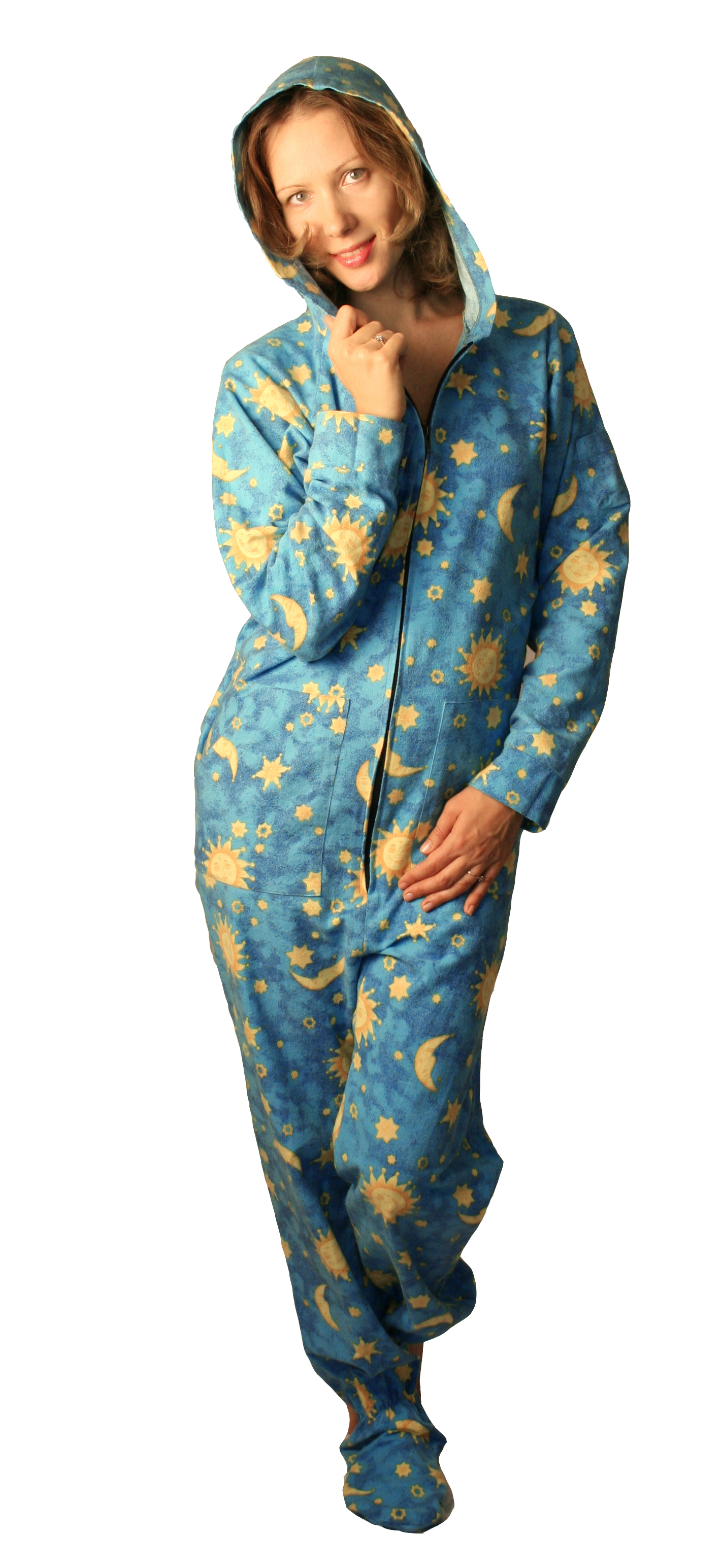 Adult Footie Pj'S 9