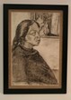 Rare Charcoal Drawing by New Mexico Artist Suzanne Kutka Boss Offered...