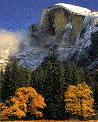 Yosemite in the fall