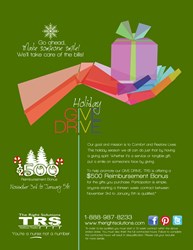Travel nurses can receive $500 for Holiday spending when they go to work for The Right Solutions.