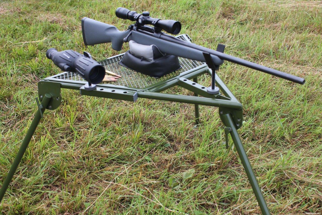 På kanten Held og lykke Barmhjertige HYSKORE® Announces Ten Ring® Portable Shooting Bench, the Ultimate Shooting  Platform for Long Range Shooters and Varmint Hunters