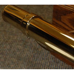 Polished Brass bar rail