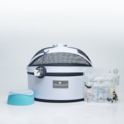 Each item in the Sleepypod Safe Pet Travels Package is an award-winning product.