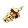 SMA Female Crimp bulkhead for RG316 RF Connector