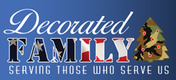 Decorated Family, Decorated Soldier, Senske Services, Christmas Decor