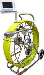 Self-Leveling Sewer Camera Caiman with a built-in sonde and imaging HUB