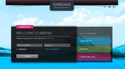 Sirenis Premium Travelers Club website