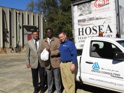 United Consulting donated 30 turkeys to Atlanta's Hosea Feed the Hungry Foundation