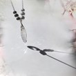 Katherine Song Originals Has Crystal Ellipse Necklace Worn by Caroline...