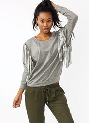 Tie the Knots Fringe Sweatshirt