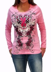 Cancer Awareness Pink Long Sleeve