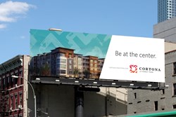 Atomicdust's branding and design work for Cortona at Forest Park