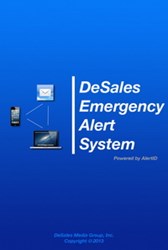 DeSales Emergency Alert System, powered by AlertID