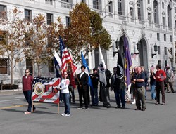 San Francisco Elks show their support for our Veterans