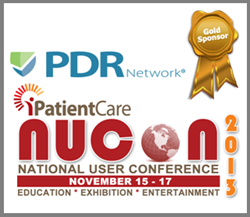 PDR Network Exhibiting at iPatientCare NUCON2013