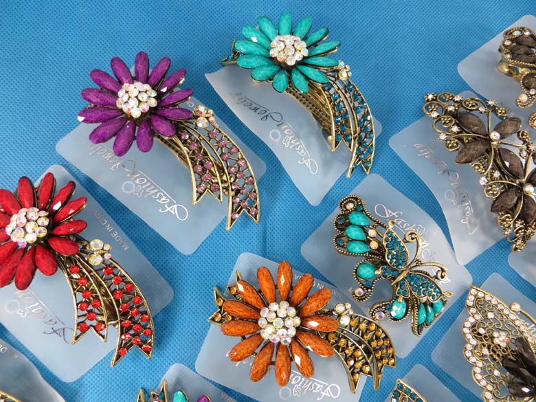 fashion jewelry hair clips