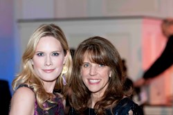 Actress Stephanie March with World of Children Award Executive Director Lynn Wallace Naylor