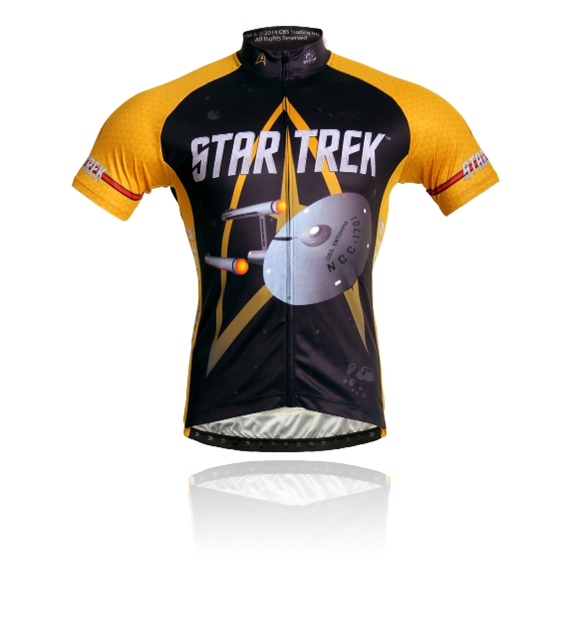 star trek cycling jersey