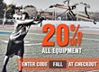Fall Sale on King Sports Training Equipment