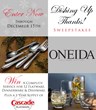 Oneida LTD. and Anchor Hocking Announce Dishing Up Thanks Facebook...