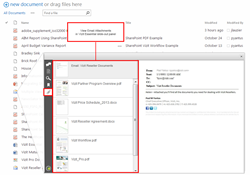 View Email Attachments in SharePoint